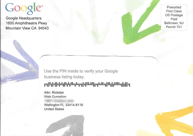 Google Postcard