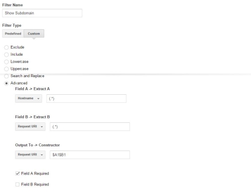 Subdomain Tracking with Google Universal Analytics