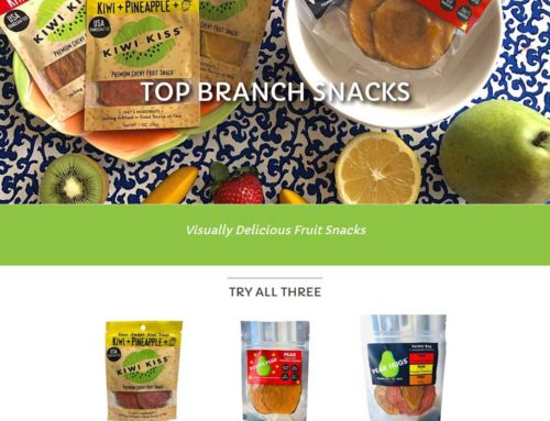 Snack Website Design